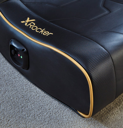 Shadow 2.0 Audio Floor Rocker Gaming Bodensessel - Gold - X Rocker EU