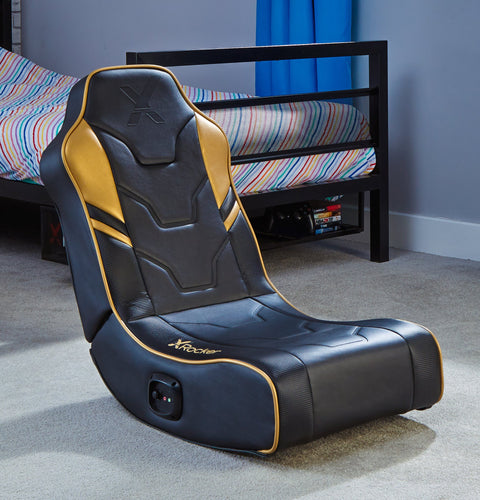 Shadow 2.0 Audio Floor Rocker Gaming Bodensessel - Gold - X Rocker EU
