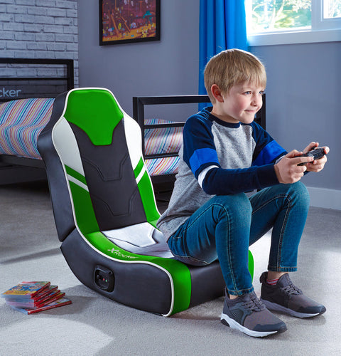 Shadow 2.0 Audio Floor Rocker Gaming Bodensessel - Grün - X Rocker EU