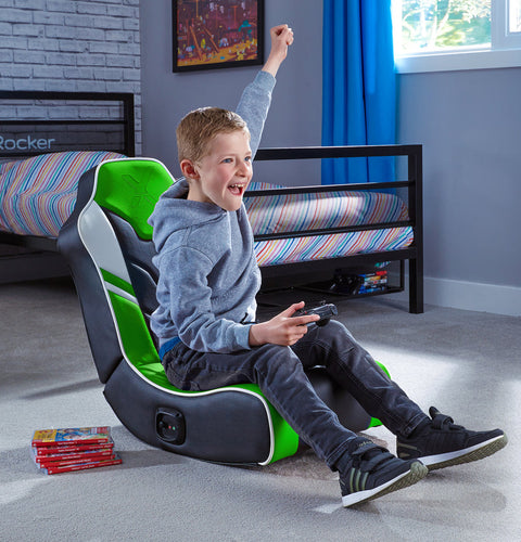 Shadow 2.0 Audio Floor Rocker Gaming Bodensessel - Grün - X Rocker EU