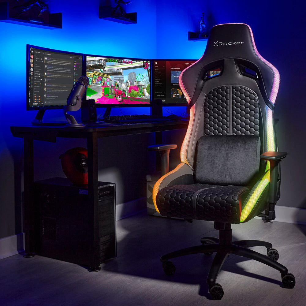 Stinger RGB Neo Motion™ LED Gaming Bürostuhl