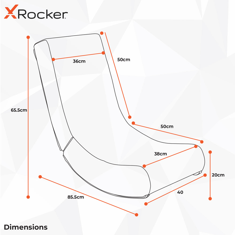 Video Rocker Gaming Bodensessel - Comic Edition