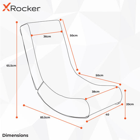 Video Rocker Gaming Bodensessel - Neo Hex Edition
