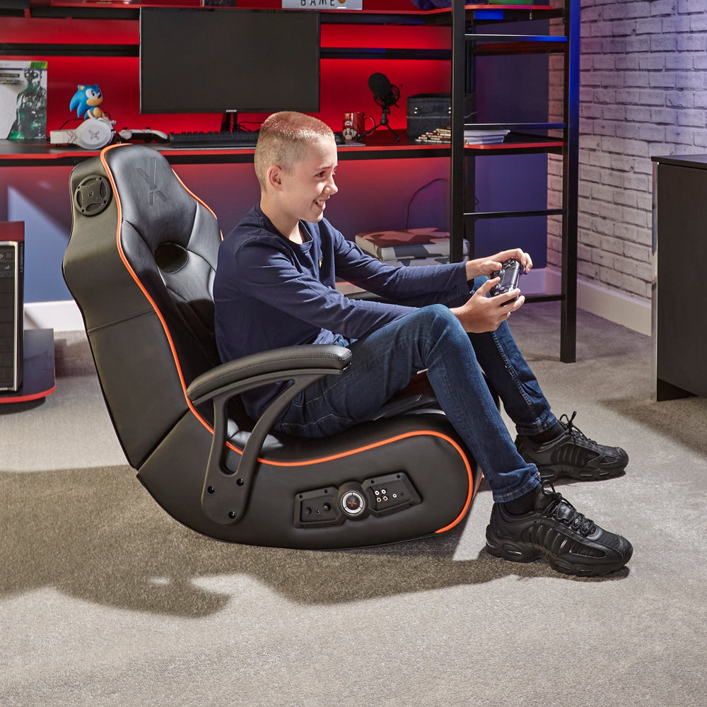 G-Force 2.1 Audio Floor Rocker Gaming Bodensessel - Schwarz