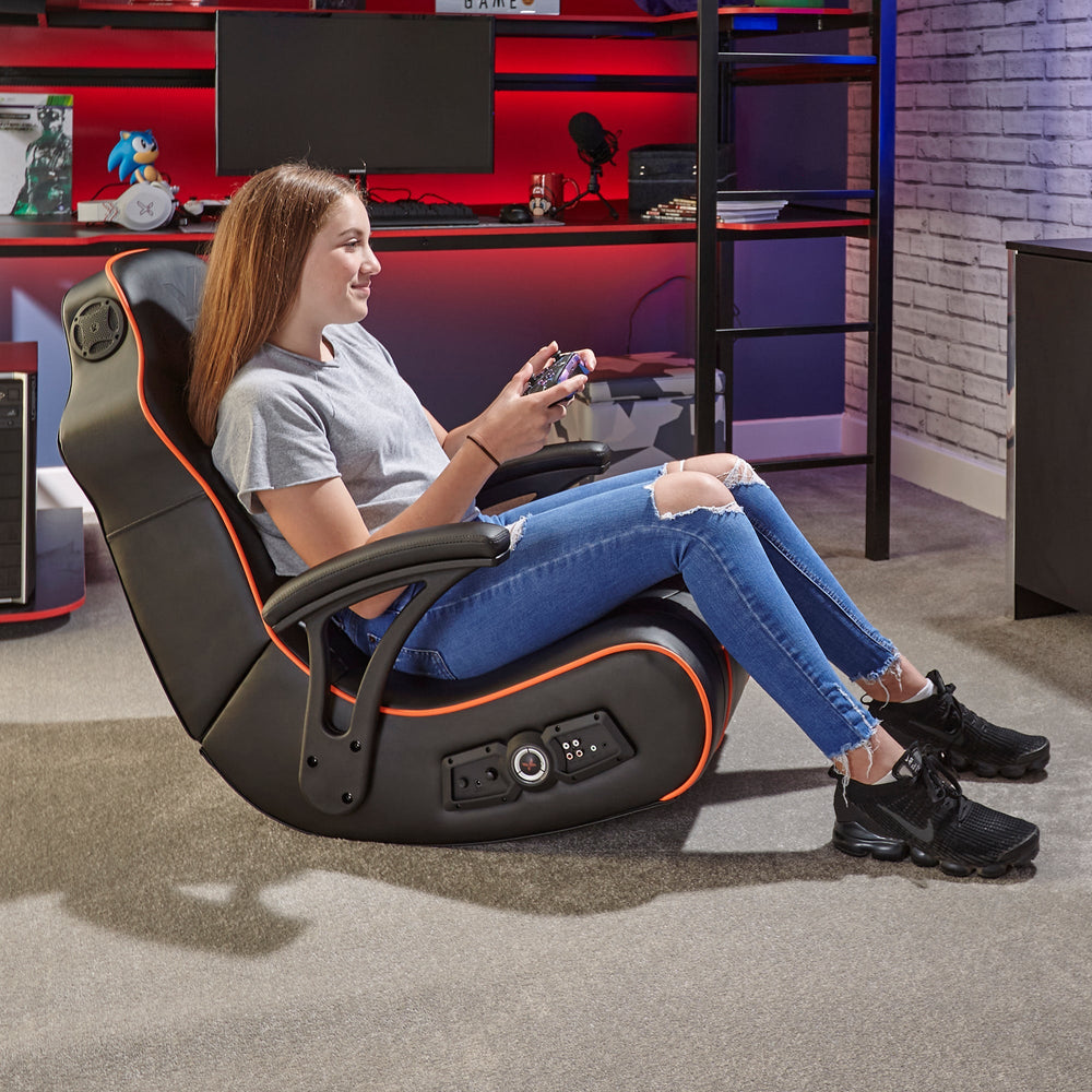 G-Force 2.1 Audio Floor Rocker Gaming Bodensessel - Schwarz