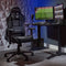 Agility Compact eSports Gaming Bürostuhl für Teenager - Schwarz