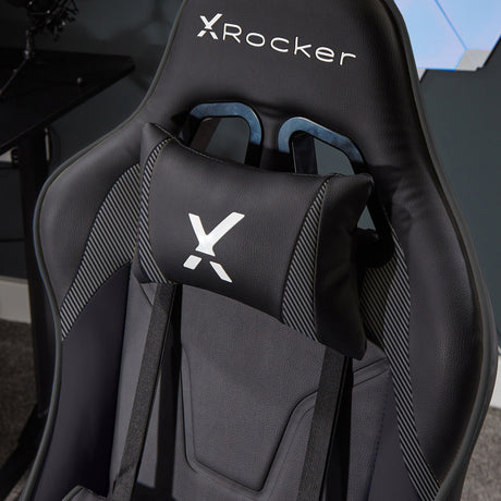 Agility Compact eSports Gaming Bürostuhl für Teenager - Schwarz - X Rocker EU