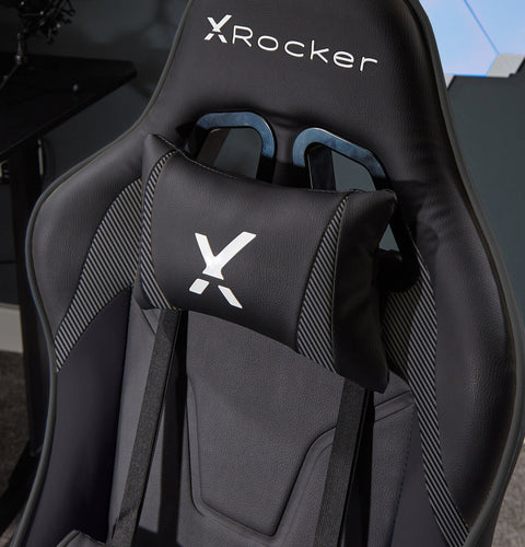 Agility Compact eSports Gaming Bürostuhl für Teenager - Schwarz - X Rocker EU