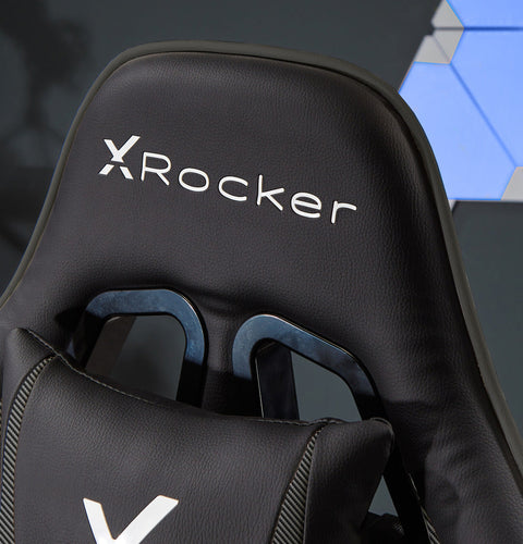 Agility Compact eSports Gaming Bürostuhl für Teenager - Schwarz - X Rocker EU