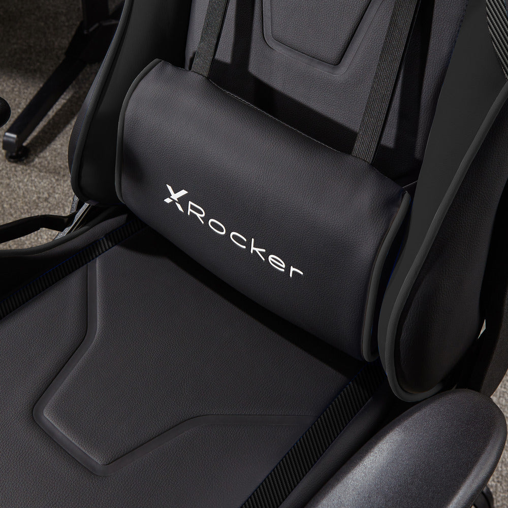 Agility Compact eSports Gaming Bürostuhl für Teenager - Schwarz - X Rocker EU