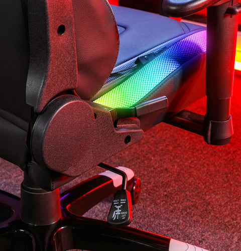 Agility Compact RGB Bürostuhl für Kinder & Teenager mit Beleuchtung - X Rocker EU
