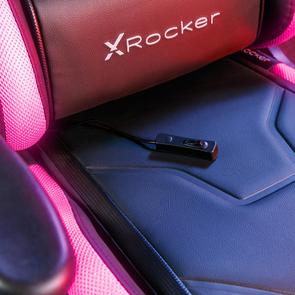 Agility Compact RGB Bürostuhl für Kinder & Teenager mit Beleuchtung - X Rocker EU