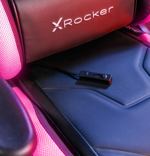 Agility Compact RGB Bürostuhl für Kinder & Teenager mit Beleuchtung - X Rocker EU