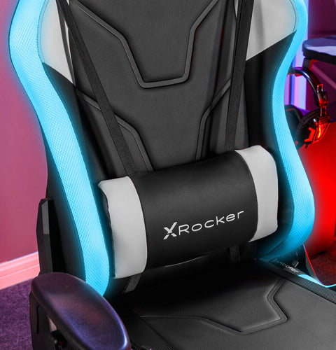 Agility eSports RGB Gaming Bürostuhl mit Neo Motion™ Beleuchtung - X Rocker EU
