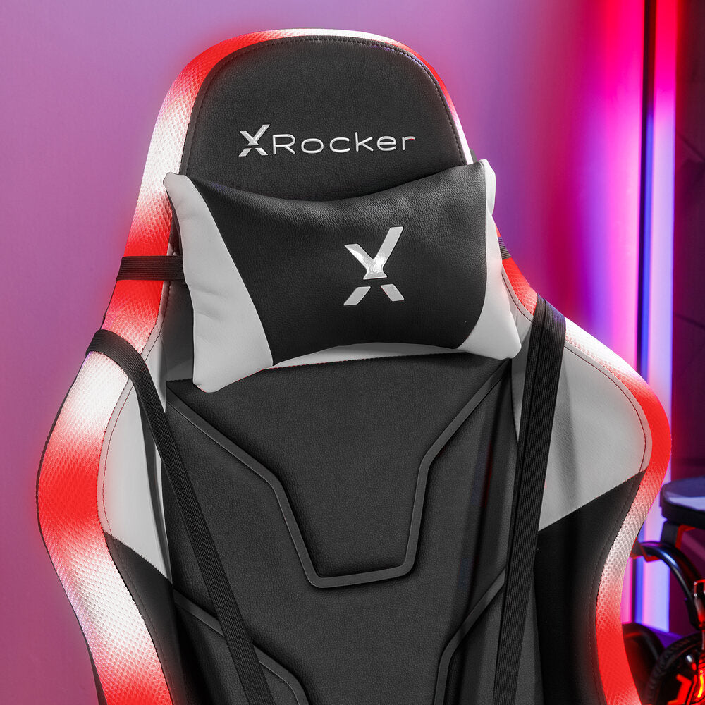 Agility eSports RGB Gaming Bürostuhl mit Neo Motion™ Beleuchtung - X Rocker EU
