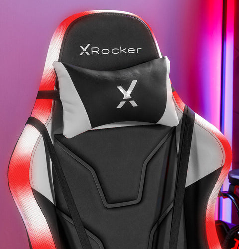 Agility eSports RGB Gaming Bürostuhl mit Neo Motion™ Beleuchtung - X Rocker EU