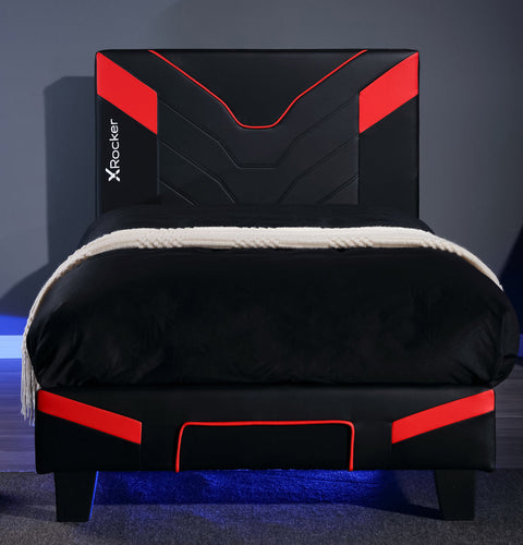 Cerberus MKII Gaming & Racing Bett - Carbon Rot - X Rocker EU