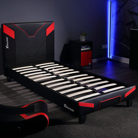 Cerberus MKII Gaming & Racing Bett - Carbon Rot - X Rocker EU