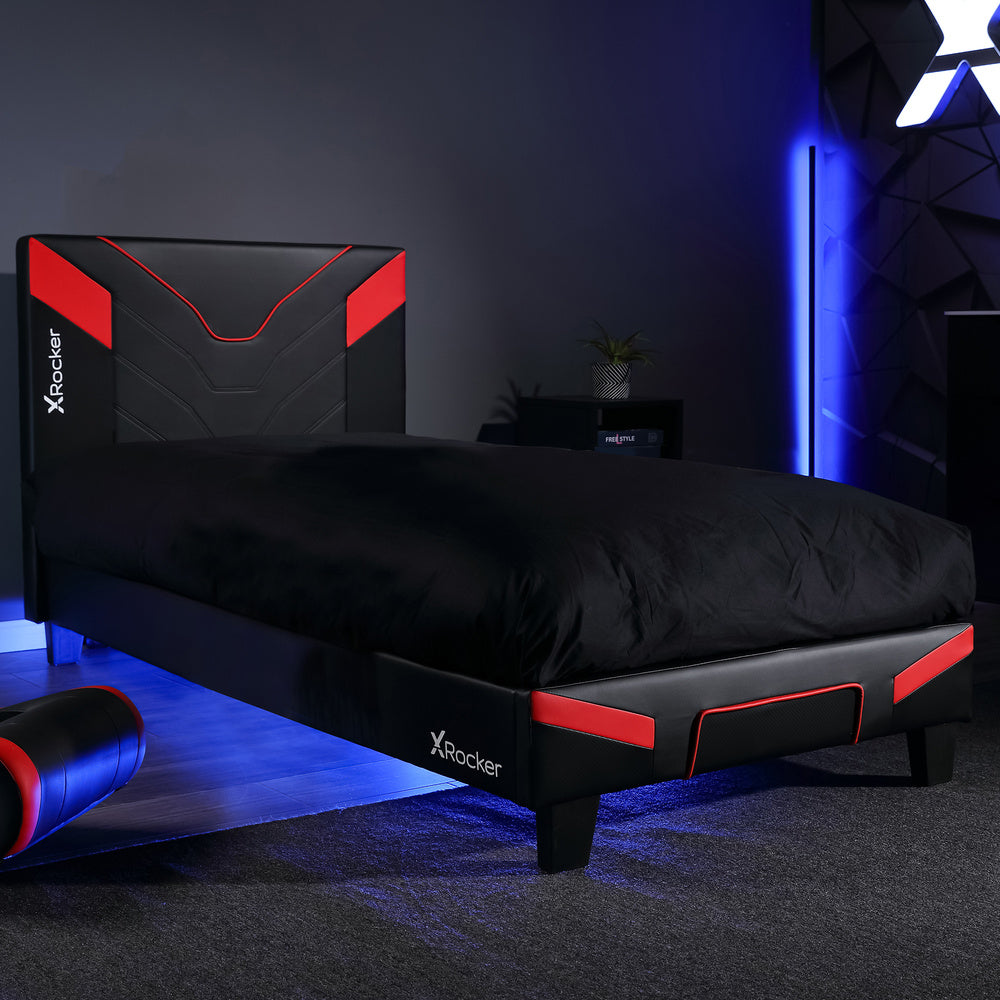 Cerberus MKII Gaming & Racing Bett - Carbon Rot - X Rocker EU