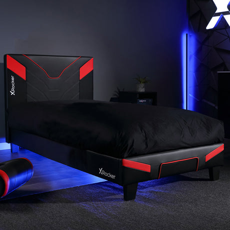 Cerberus MKII Gaming & Racing Bett - Carbon Rot - X Rocker EU