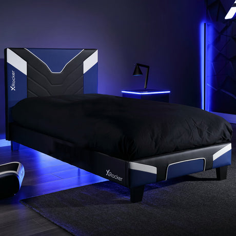 Cerberus MKII Gaming & Racing Bett - Blau - X Rocker EU