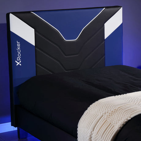 Cerberus MKII Gaming & Racing Bett - Blau - X Rocker EU