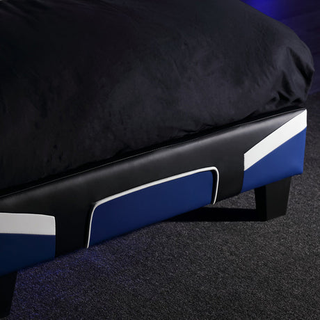 Cerberus MKII Gaming & Racing Bett - Blau - X Rocker EU