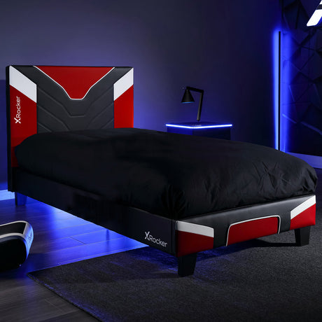 Cerberus MKII Gaming & Racing Bett - Rot - X Rocker EU