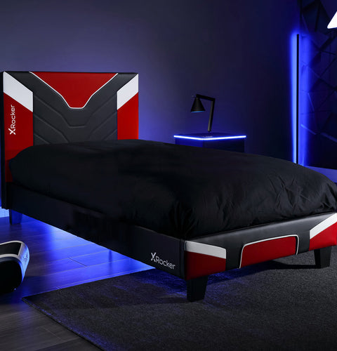 Cerberus MKII Gaming & Racing Bett - Rot - X Rocker EU