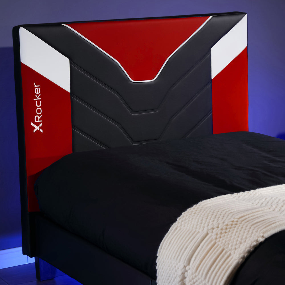 Cerberus MKII Gaming & Racing Bett - Rot - X Rocker EU