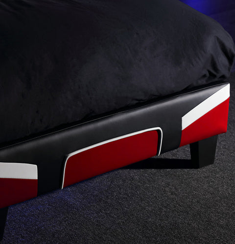 Cerberus MKII Gaming & Racing Bett - Rot - X Rocker EU