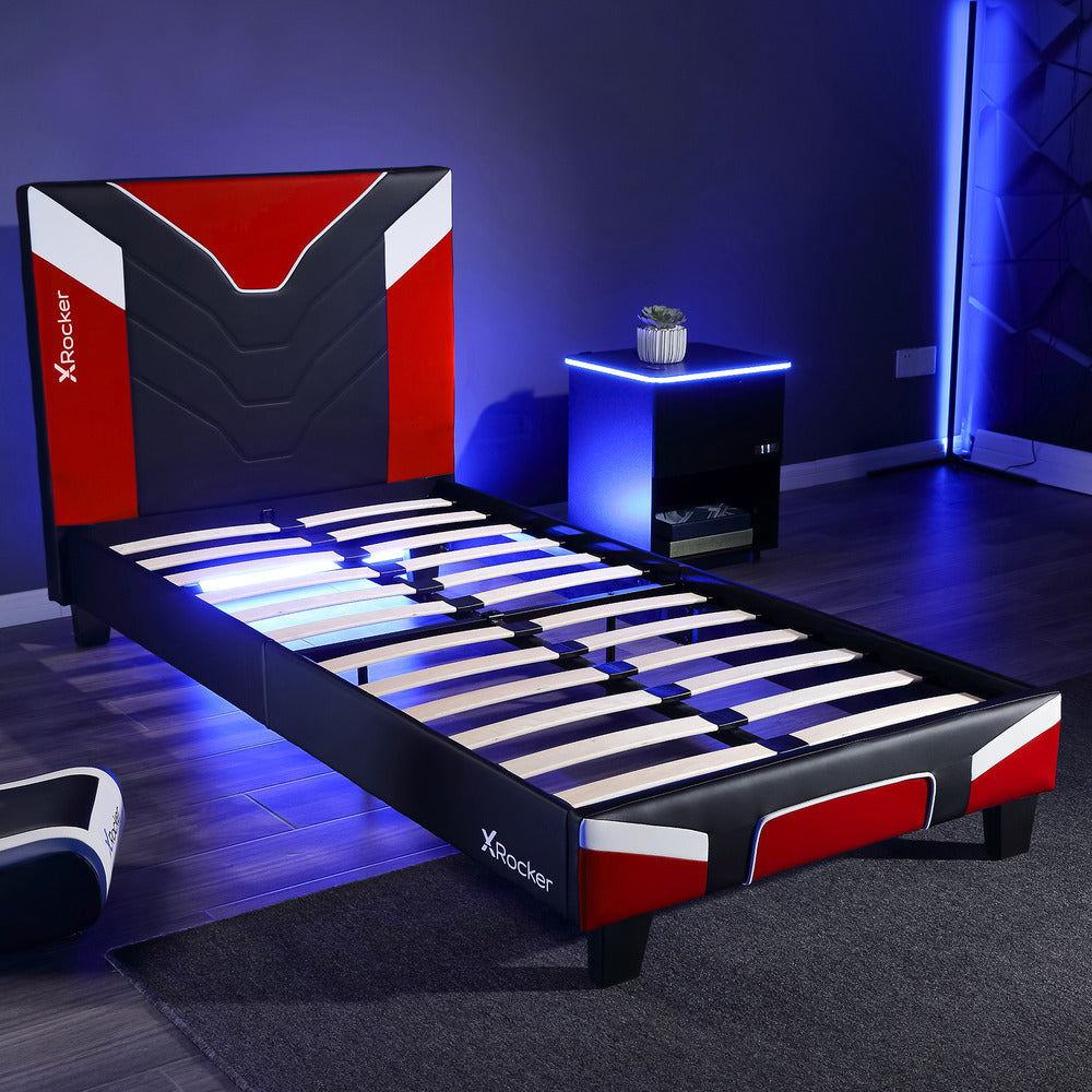 Cerberus MKII Gaming & Racing Bett - Rot - X Rocker EU