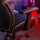 Drogon Luxus Gaming Chefsessel Bürodrehstuhl - Schwarz/Geld