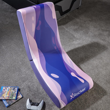 Video Rocker Gaming Bodensessel - Lava Pink - X Rocker EU