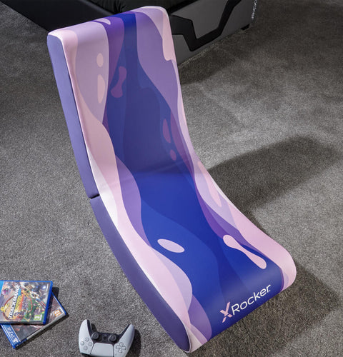 Video Rocker Gaming Bodensessel - Lava Pink - X Rocker EU
