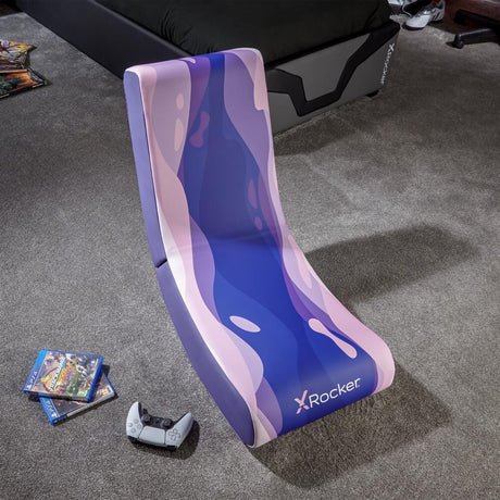Video Rocker Gaming Bodensessel - Lava Pink - X Rocker EU