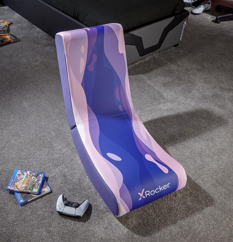 Video Rocker Gaming Bodensessel - Lava Pink - X Rocker EU
