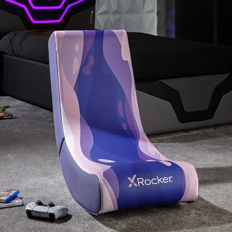 Video Rocker Gaming Bodensessel - Lava Pink - X Rocker EU
