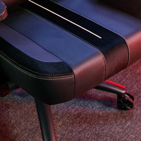 Onyx Moderner Gaming Bürodrehstuhl - Gold - X Rocker EU