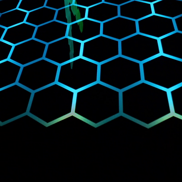 Spectrum RGB Gaming Tisch mit Glasoberfläche & Neo Motion™ RGB Beleuchtung - X Rocker EU