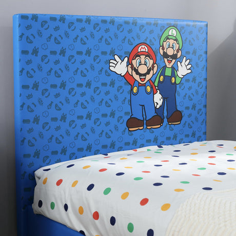 Official Super Mario Gaming Bed - Single - Blue