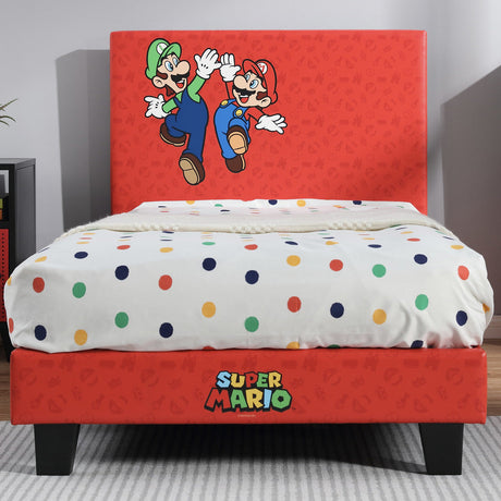 Official Super Mario Gaming Bed - Single - Red